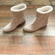 Sole Society Taupe Sherpa Lined Boots- Size 9 Online Hot Sale