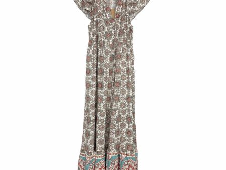 Blu Pepper Printed Maxi Dress NWT- Size S For Sale