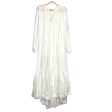 Free People Ivory Maxi With Detachable Under Dress NWT- Size S on Sale