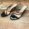 Scoop Black Shiny Heels- Size 8.5 (Brand New Condition) Online