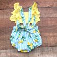 No Brand Baby Girl Lemon Bubble Romper- Size ~0-3M (see notes) Discount