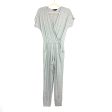 Gibson Look Grey Surplice Wrap Jogger Jumpsuit- Size XXS For Discount