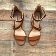 Scoop Cognac Sandal- Size 9 (Great Condition) Fashion