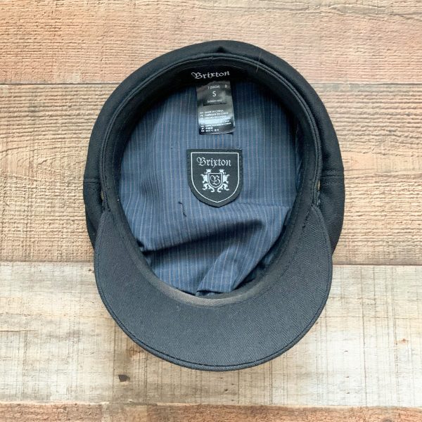 Brixton Black Fiddler Cap- Size S Cheap