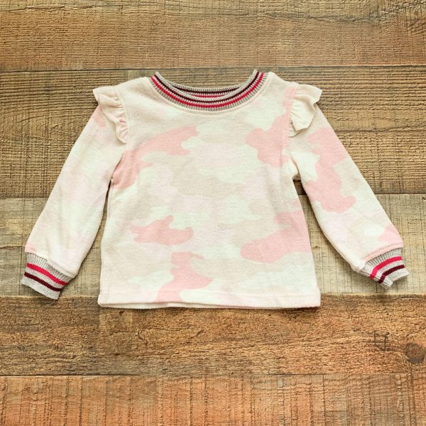 Splendid Camo Sweater with Burgundy Legging Set- Size 3-6M Online Hot Sale