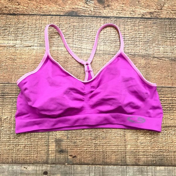 Champion Purple Racerback Sports Bra- Size S Fashion