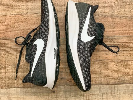 Pre-owned Nike Zoom Pegasus 35 Heathered Black Sneakers- Size 8.5 (Like New) For Sale