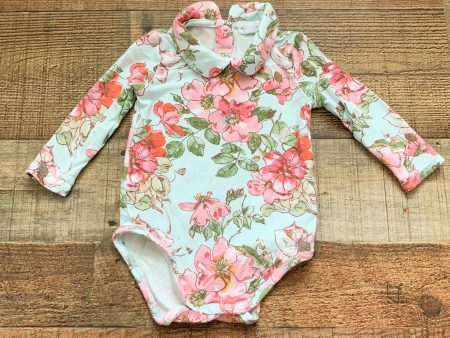 Angel Dear Floral Pint Onesie- Size 3-6M For Discount