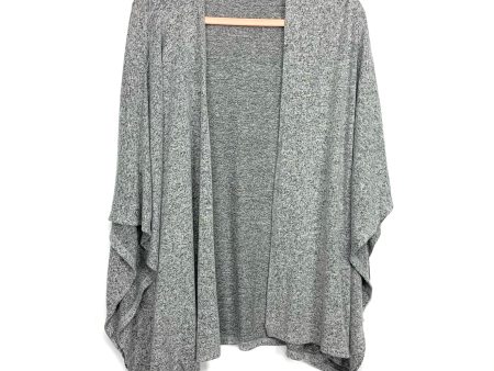 The Dainty Darling Heathered Grey Super Soft Cardigan- Size S Fashion