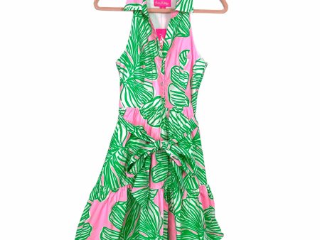 Lilly Pulitzer Mandevilla Baby Trisha Stretch Shirtdress NWT- Size 2 Discount