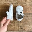 Angel White Leather T-Strap Mary Jane Shoes- Size 3 Online Hot Sale