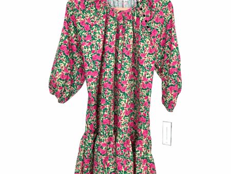 Goodnight Macaroon Maria Floral Print Flare Midi Dress NWT- Size XS on Sale