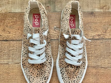 Pop Animal Print Declan Sneakers- Size 8.5 (BRAND NEW, sold out online) For Cheap