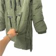 Jason Maxwell Olive Fleece Lined Hooded Jacket NWT- Size XL (sold out online) Discount