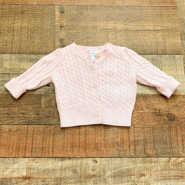 Ralph Lauren Pink Sweater Cardigan- Size 3M Supply