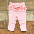 Old Navy Pink Ruffle Bottom Leggings- Size 0-3M Online Hot Sale