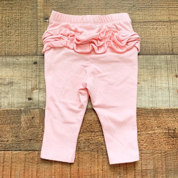 Old Navy Pink Ruffle Bottom Leggings- Size 0-3M Online Hot Sale