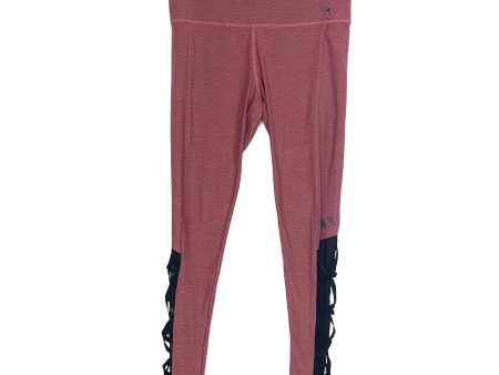 Pink by Victoria Secret Yoga Mesh Bottom Hem Pants- Size M (Inseam 28”) For Sale