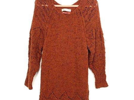 Anthropologie Pilcro Cedar Side Slit Tunic Sweater NWT- Size S For Cheap