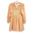 Free People Peach Crochet Lace Dress NWT- Size XS Fashion