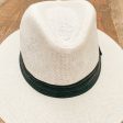 No Brand White Paper Hat With Black Belt Cheap