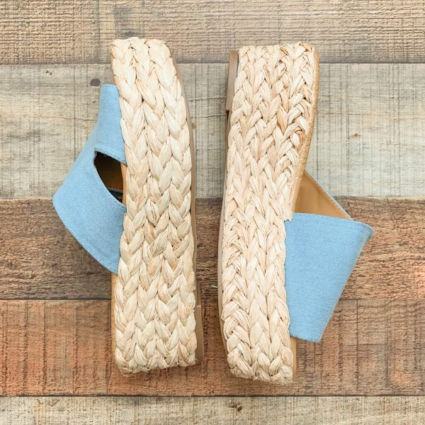 Qupid Woven Wedge Sandals- Size 7 (BRAND NEW) Fashion