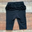 Old Navy Black Ruffle Bottom Leggings- Size 3-6M Online Hot Sale