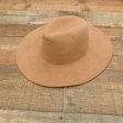 No Brand (Shop the Mint) Camel Suede Like Wide Brim Hat For Cheap