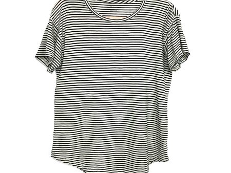 Madewell Striped Round Hem Tee- Size M For Discount