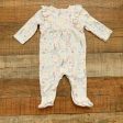 The Children s Place Floral Footie One Piece- Size 0-3M on Sale