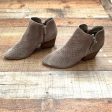 Vince Camuto Taupe Nethera Perforated Bootie- Size 9 Cheap