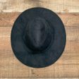 Shop the Mint Black Suede Like Wide Brim Hat NWT Supply