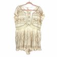 Free People Cream Embroidery Romper NWT- Size S Online Sale