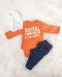 Old Navy Cutust Pumpkin in the Patch Onesie- Size 0-3M Online now