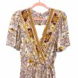 Band of Gypsies Blush Gold Floral Jumpsuit NWT- Size S For Cheap