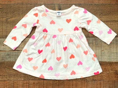 Old Navy Baby Girl Heart Dress- Size 3-6 M Hot on Sale