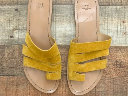 Mark Fisher Mustard Sandals- Size 10 Discount