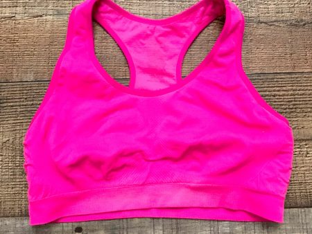 Jockey Pink Racerback Sports Bra- Size ~M (See Notes) on Sale