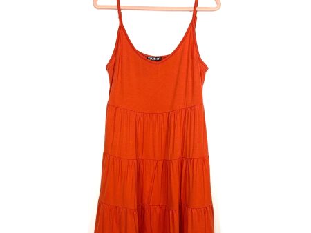 ZJCT Orange Mini Dress- Size L Online Hot Sale