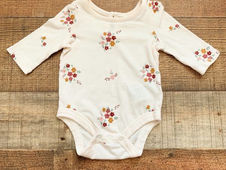 Baby Gap Floral Onesie- Size 0-3M Online Sale