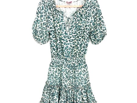 Buddy Love White Blue Animal Print Dress NWT- Size XS Fashion