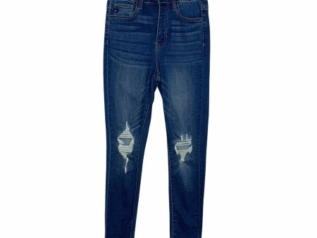 KanCan Distressed Denim Jeans- Size 5 26 (Inseam 27 ) For Discount