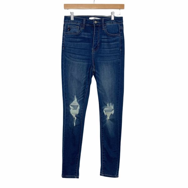 KanCan Distressed Denim Jeans- Size 5 26 (Inseam 27 ) For Discount