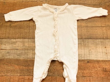 Modern Moments By Gerber Cream Jumpsuit- Size 3-6M Online Hot Sale