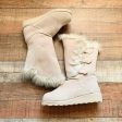 Bearpaw Tan Platform Faux Fur Boots- Size 9 (see notes) Online Hot Sale