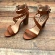 Scoop Cognac Sandal- Size 9 (Great Condition) Fashion