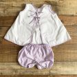 The Beaufort Bonnet Purple Seashell Dress with Bloomers- Size 3T (see notes) Online