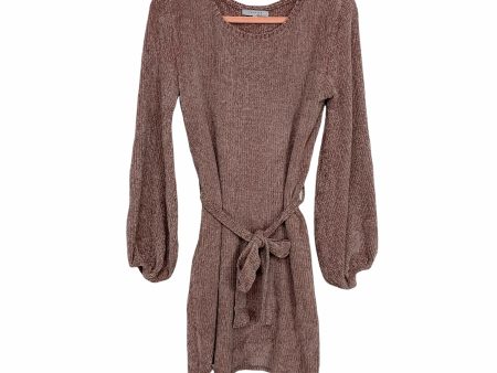 Favlux Chenille Long Sleeve Dress- Size S Supply