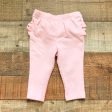 Old Navy Pink Ruffle Bottom Leggings- Size 0-3M Online Hot Sale