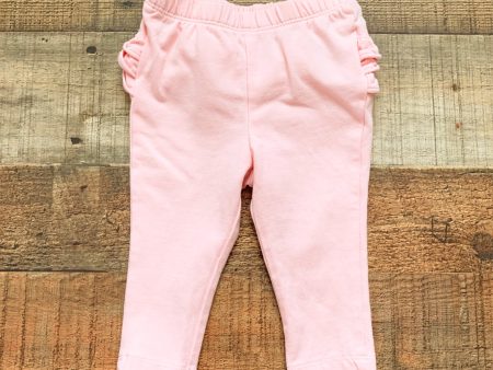 Old Navy Pink Ruffle Bottom Leggings- Size 0-3M Online Hot Sale